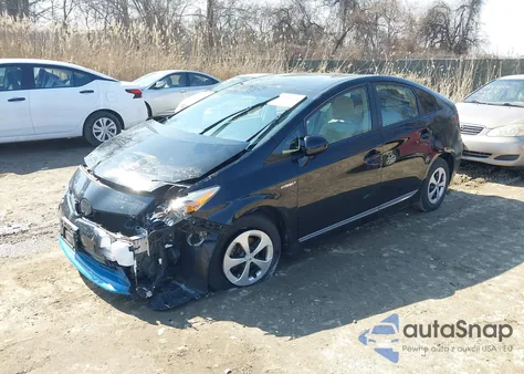 2013 Toyota Prius Three z USA, uszkodzony, nr VIN JTDKN3DU7D5696910